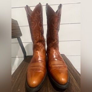 Ariat Men's Tan Leather Western Boots